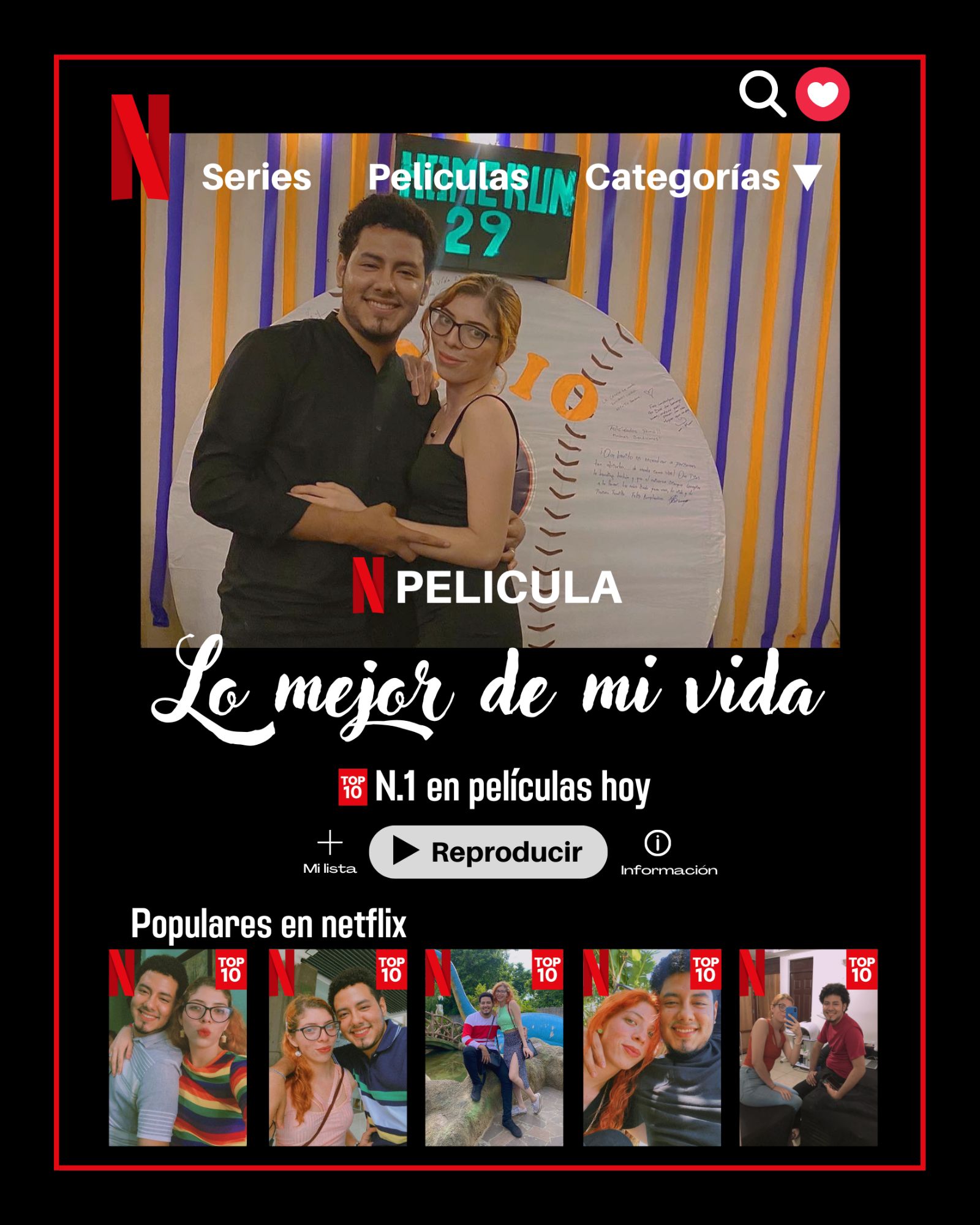 Collage de Netflix